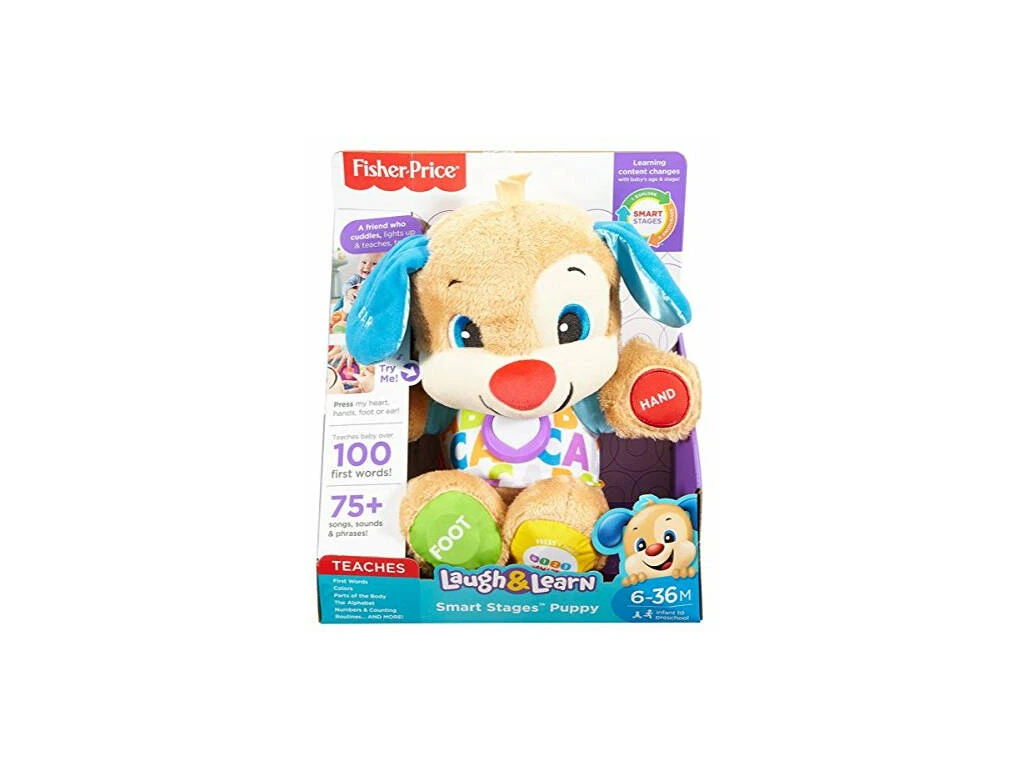 Fisher Price Perrito Primeros Descubrimientos Mattel FPM53 4 Fisher Price Perrito Primeros Descubrimientos Mattel FPM53 - Imagen 2