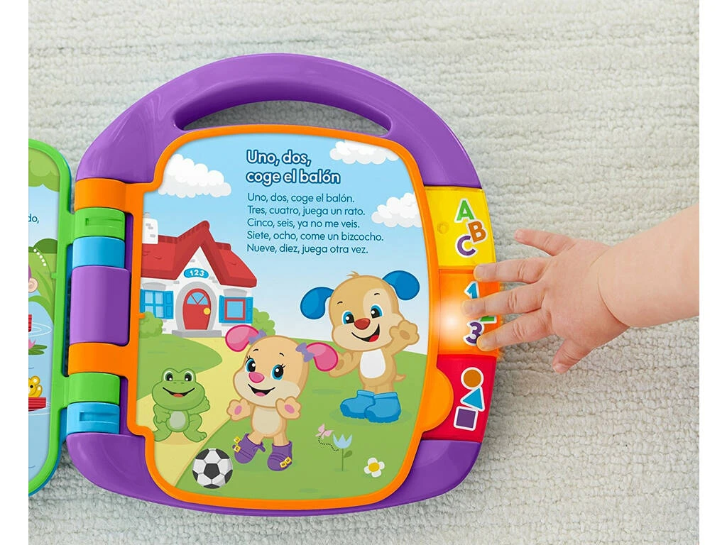 Fisher Price Libro Aprendizaje De Perrito Mattel FRC69 5 Fisher Price Libro Aprendizaje De Perrito Mattel FRC69 - Imagen 3