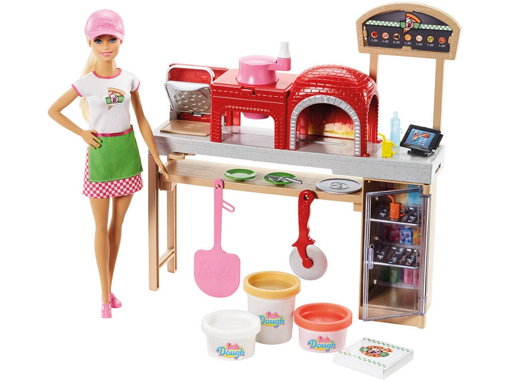Barbie Pizza Chef Mattel FHR09 3 Barbie Pizza Chef Mattel FHR09