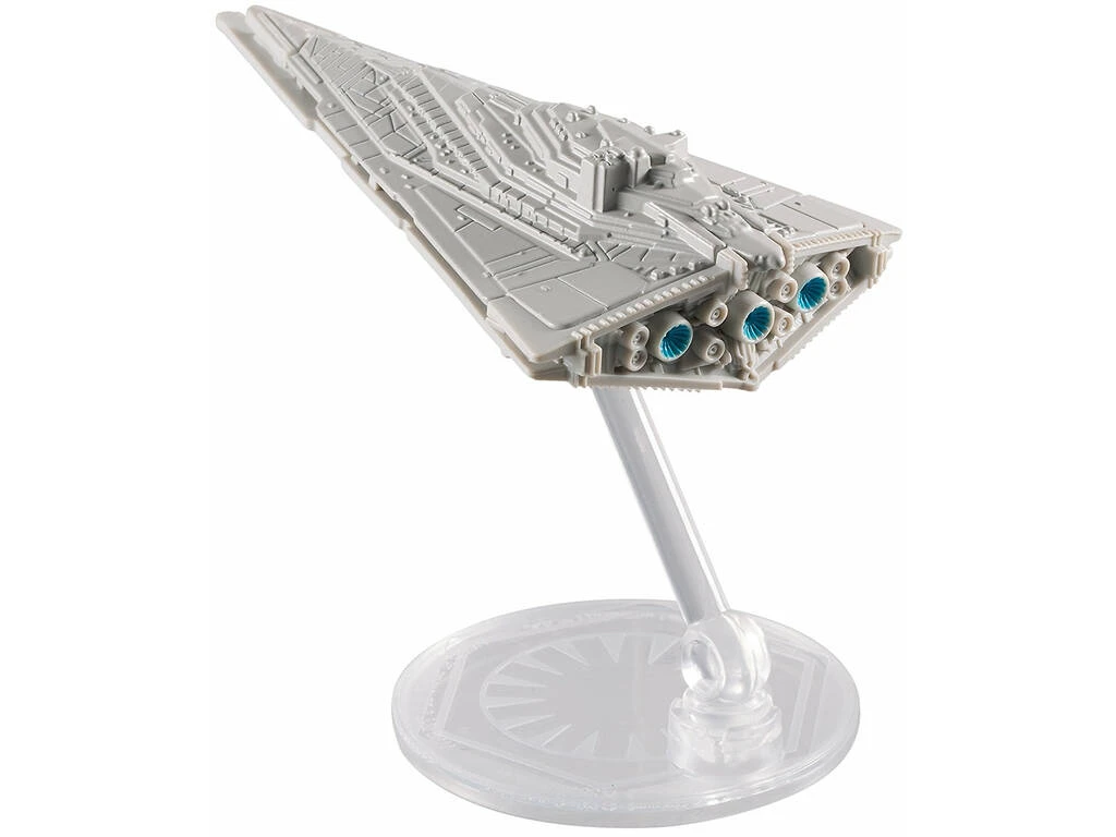 Star Wars E8 Nave Espacial Hot Wheels Mattel FBB03 6 Star Wars E8 Nave Espacial Hot Wheels Mattel FBB03 - Imagen 4