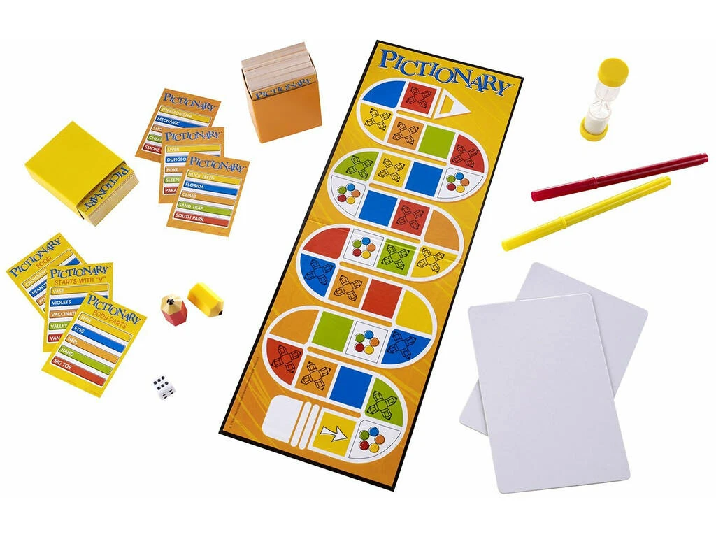 Pictionary Cast Mattel DKD51 3 Pictionary Cast Mattel DKD51 - Imagen 2