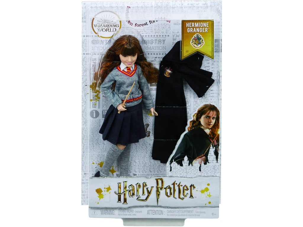 Harry Potter Muñeca Hermione Granger Mattel FYM51 4 Harry Potter Muñeca Hermione Granger Mattel FYM51 - Imagen 2