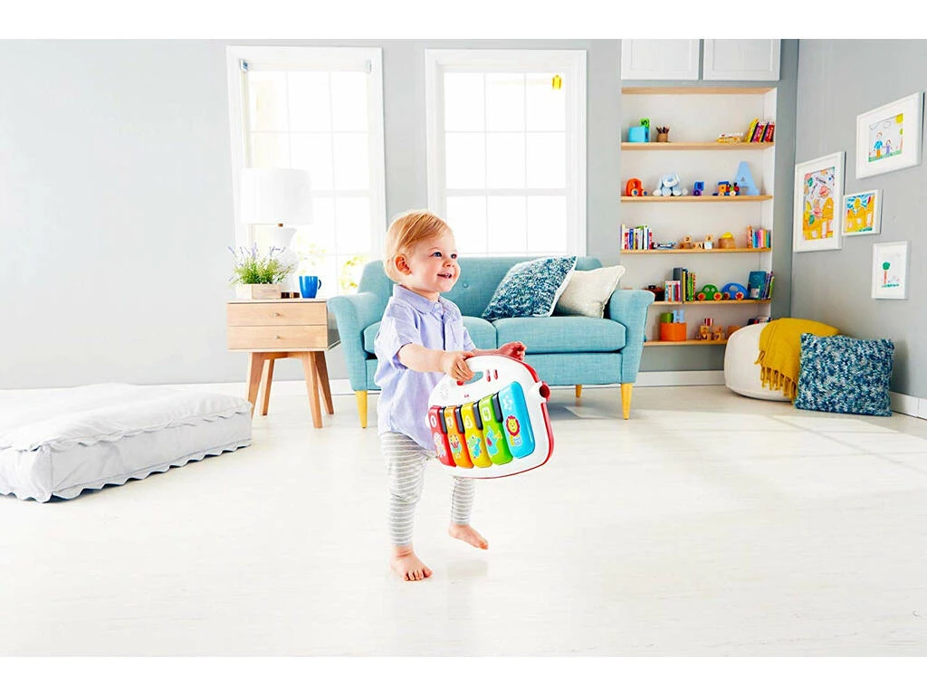 Fisher Price Gimnasio Piano Pataditas Mattel FWT12 8 Fisher Price Gimnasio Piano Pataditas Mattel FWT12 - Imagen 6