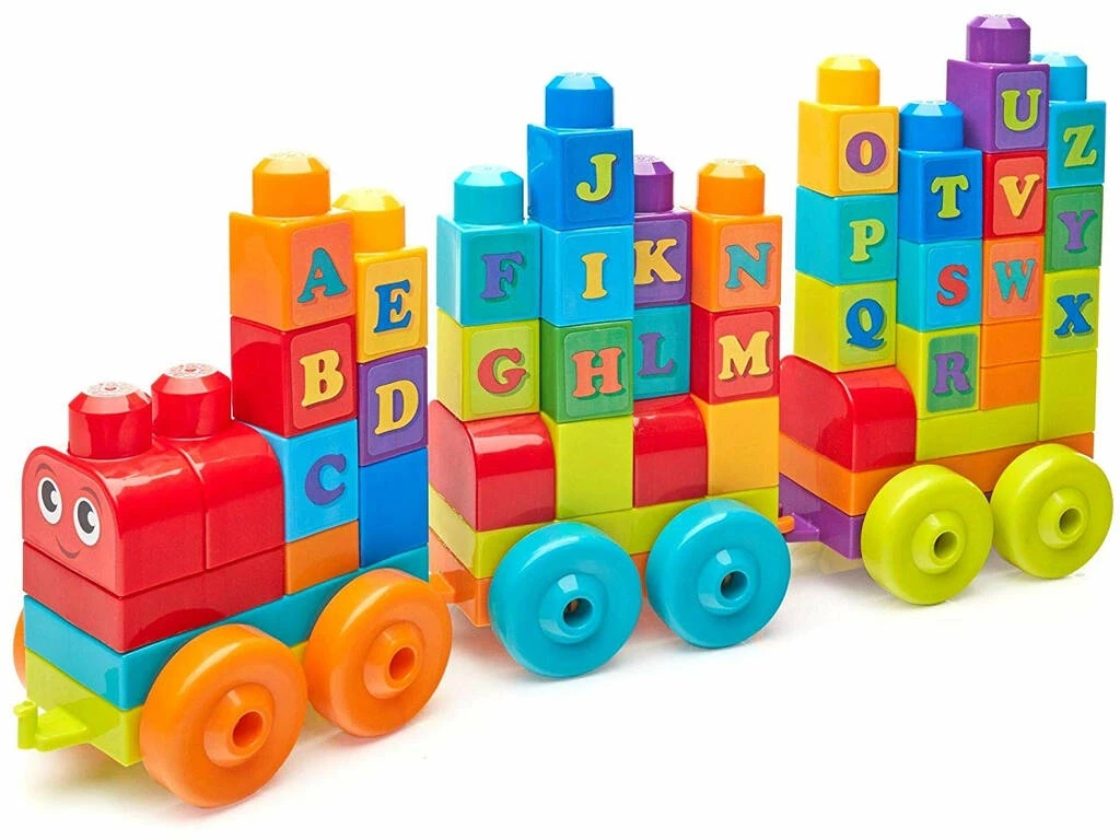 Tren Musical Mega Bloks ABC Mattel FWK22 4 Tren Musical Mega Bloks ABC Mattel FWK22 - Imagen 2