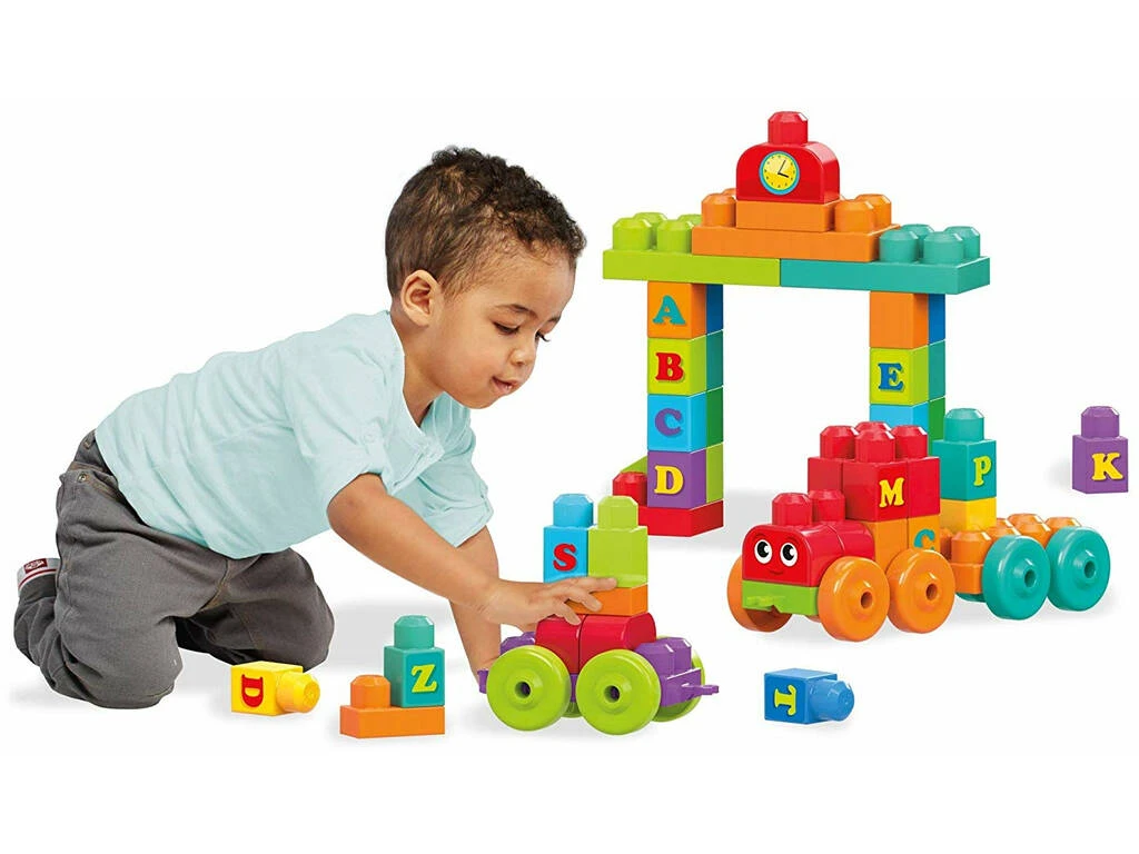 Tren Musical Mega Bloks ABC Mattel FWK22 12 Tren Musical Mega Bloks ABC Mattel FWK22 - Imagen 10