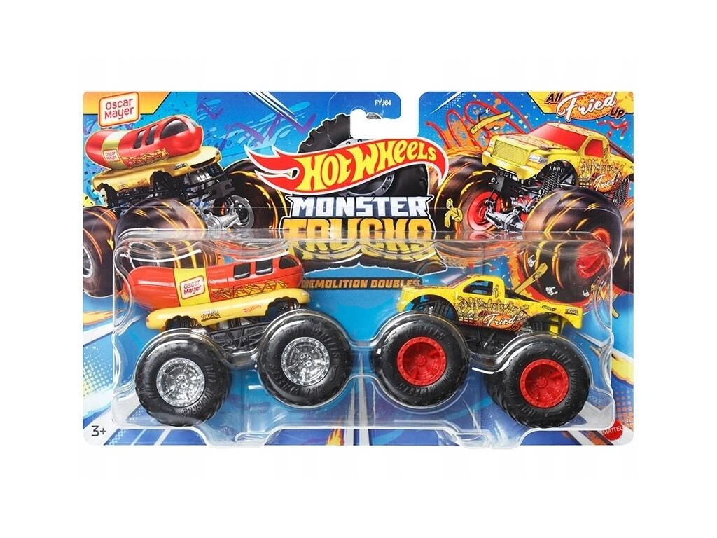 Hot Wheels Vehículos Monster Truck Duetos De Demolición Mattel FYJ64 6 Hot Wheels Vehículos Monster Truck Duetos De Demolición Mattel FYJ64 - Imagen 4