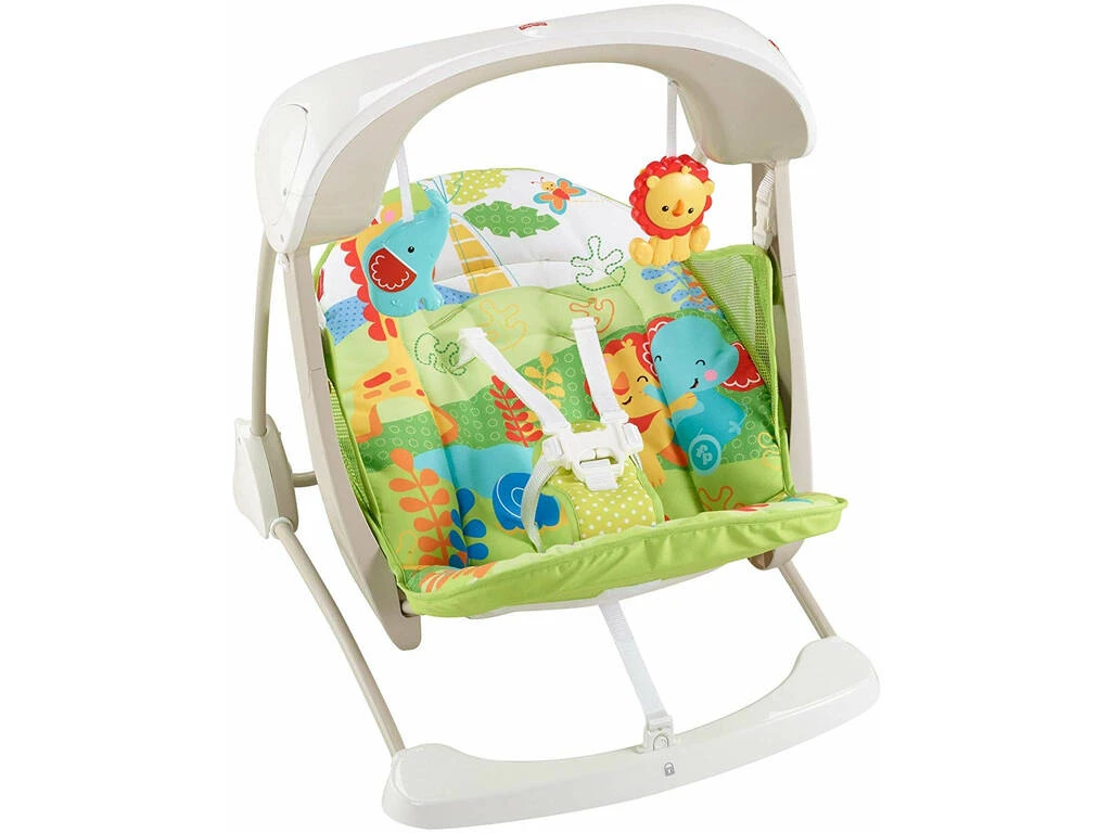 Fisher Price Columpio Hamaca Portátil 2 En 1 Mattel CCN92 3 Fisher Price Columpio Hamaca Portátil 2 En 1 Mattel CCN92