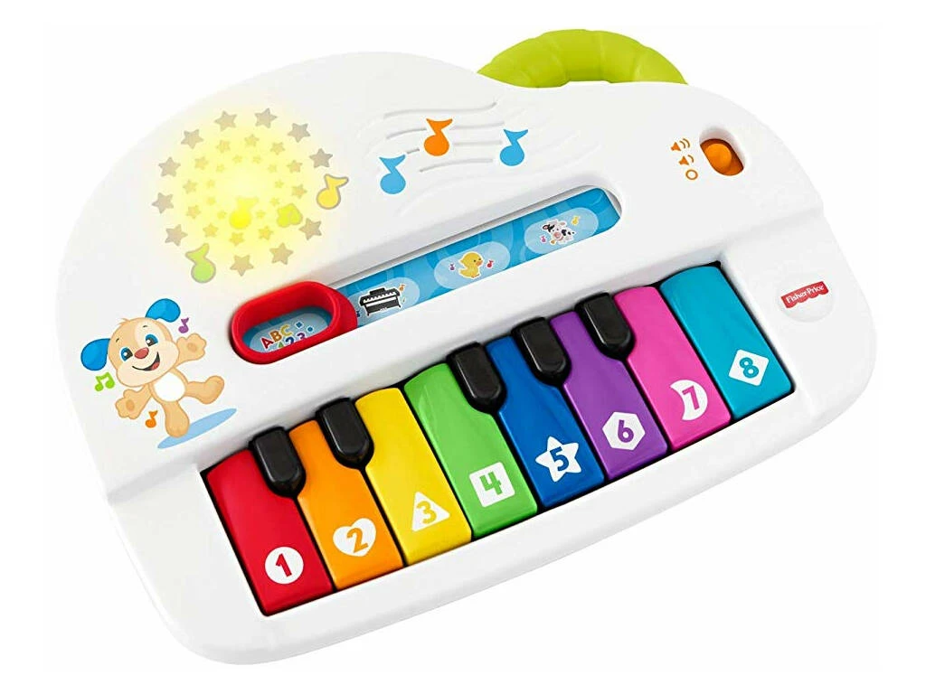 Fisher Price Piano Juega Y Aprende Mattel GFK00 5 Fisher Price Piano Juega Y Aprende Mattel GFK00 - Imagen 3