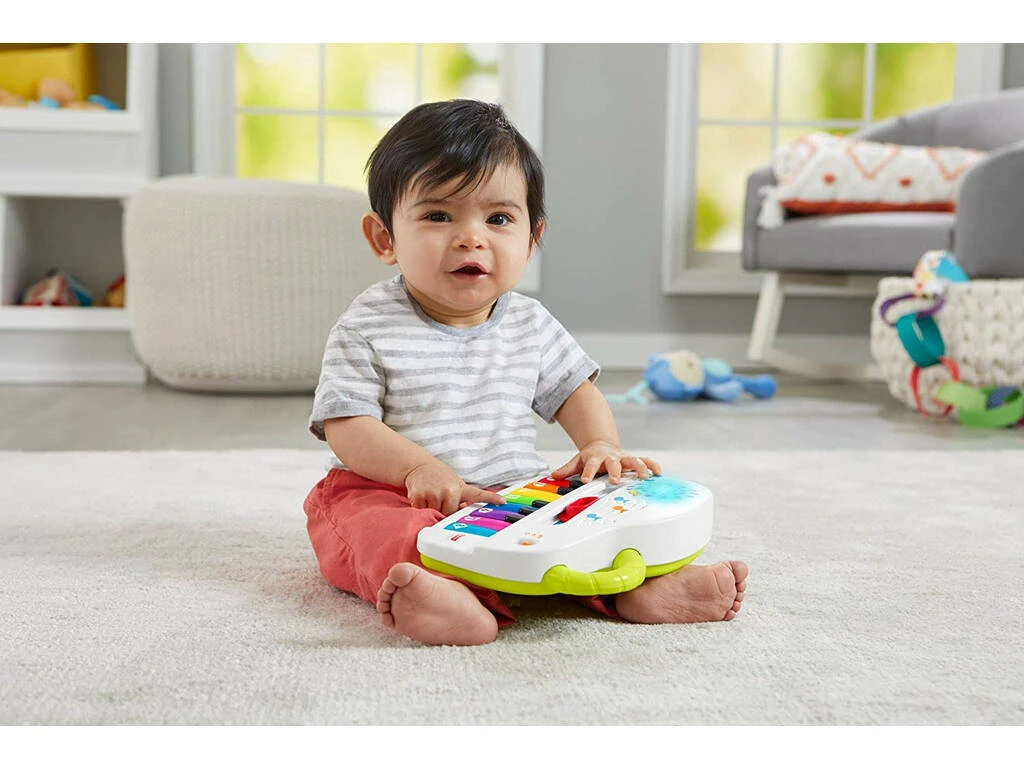 Fisher Price Piano Juega Y Aprende Mattel GFK00 6 Fisher Price Piano Juega Y Aprende Mattel GFK00 - Imagen 4