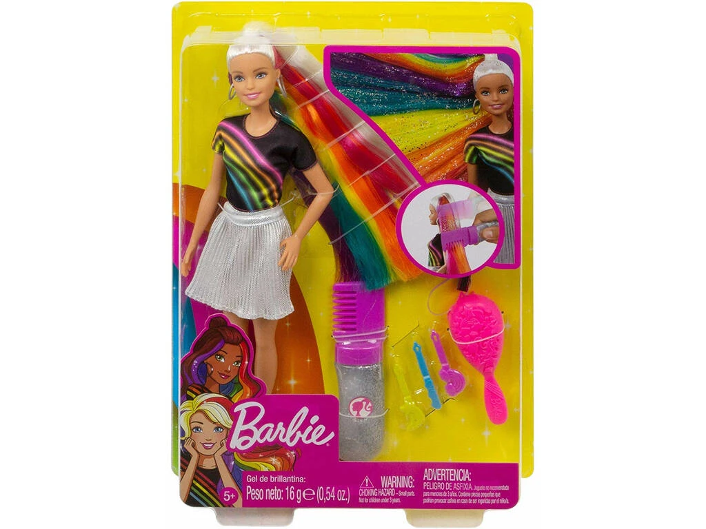 Barbie Pelo Arcoíris Mattel FXN96 4 Barbie Pelo Arcoíris Mattel FXN96 - Imagen 2