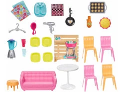 Barbie Casa Malibú Con Accesorios Mattel FXG57 13 Barbie Casa Malibú Con Accesorios Mattel FXG57 -Mattel Tienda De Ventas 1999948177g02