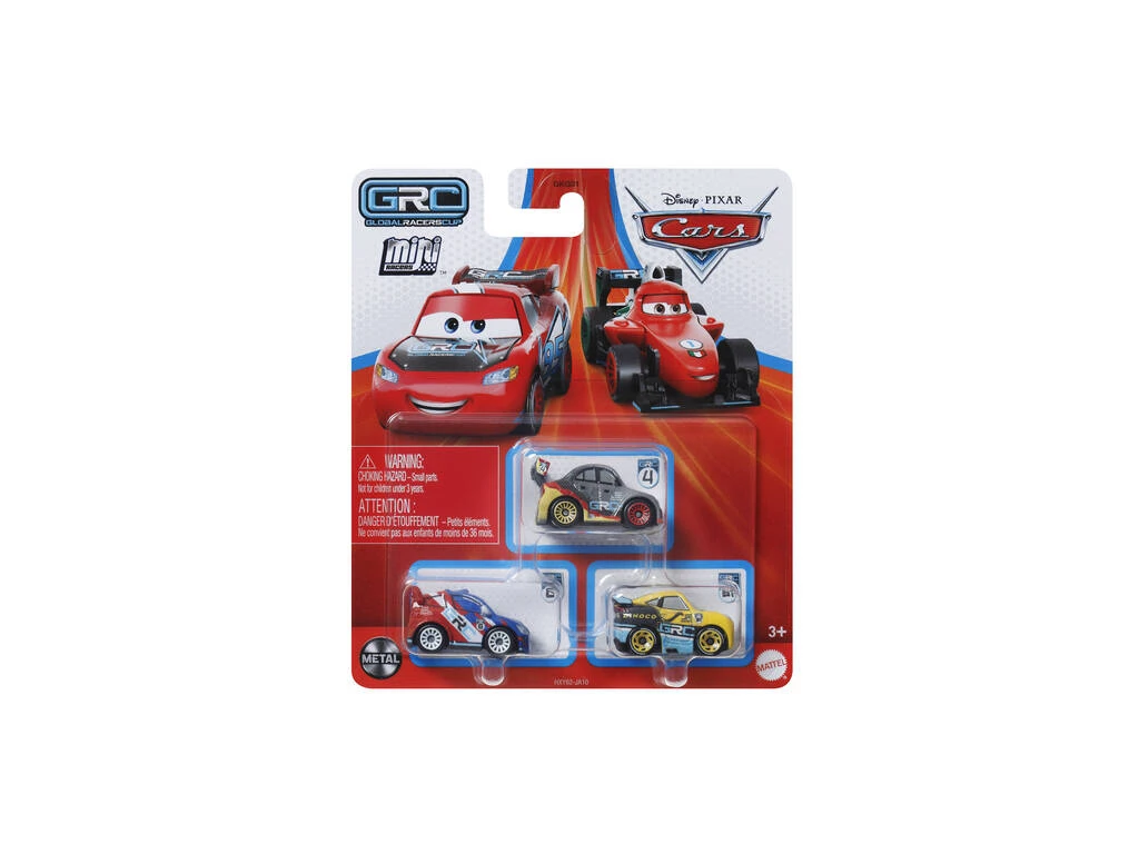 Cars Pack 3 Mini Racers Mattel GKG01 5 Cars Pack 3 Mini Racers Mattel GKG01 - Imagen 3