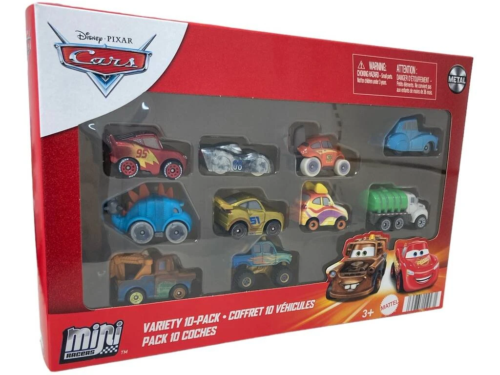 Pack 10 Cars Micro Racers Mattel GKG08 3 Pack 10 Cars Micro Racers Mattel GKG08