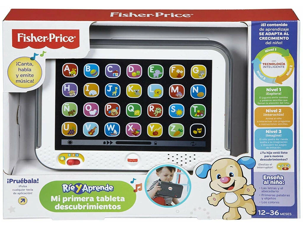 Fisher Price Mi Primera Tableta Descubrimientos Mattel CDG61 3 Fisher Price Mi Primera Tableta Descubrimientos Mattel CDG61