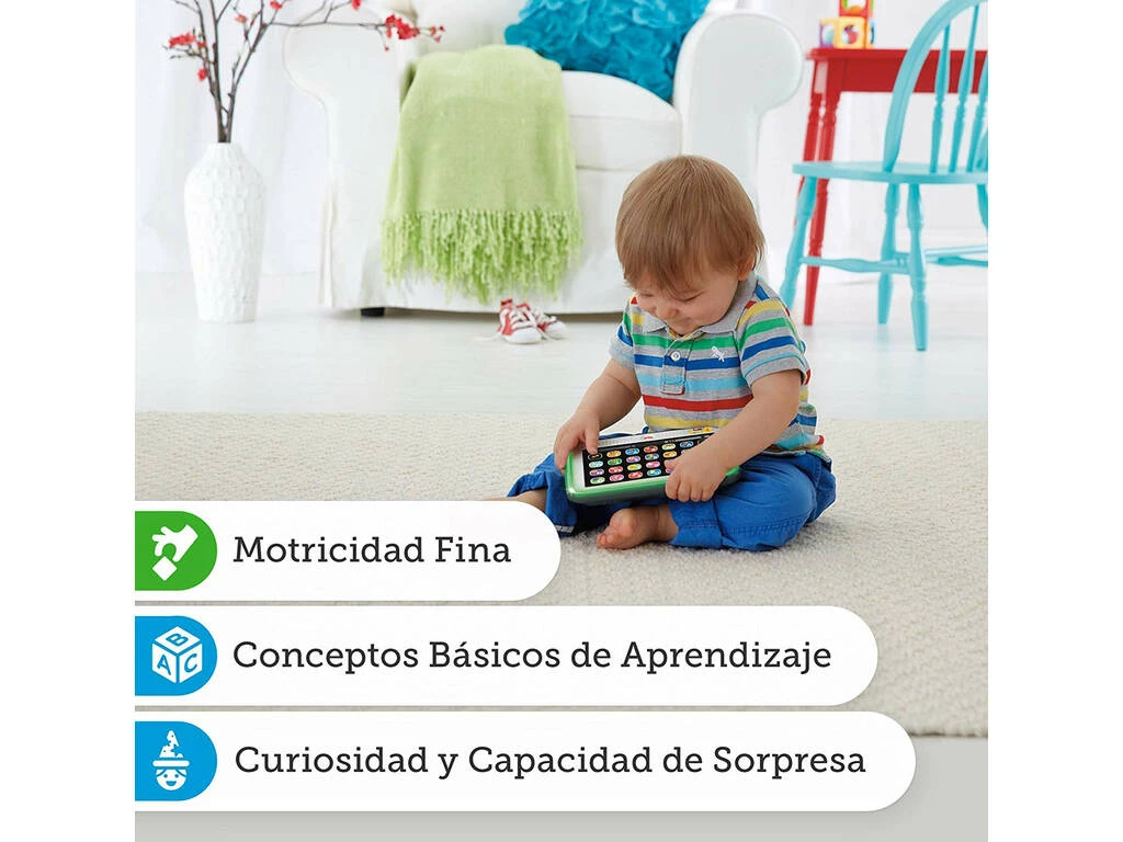 Fisher Price Mi Primera Tableta Descubrimientos Mattel CDG61 8 Fisher Price Mi Primera Tableta Descubrimientos Mattel CDG61 - Imagen 6