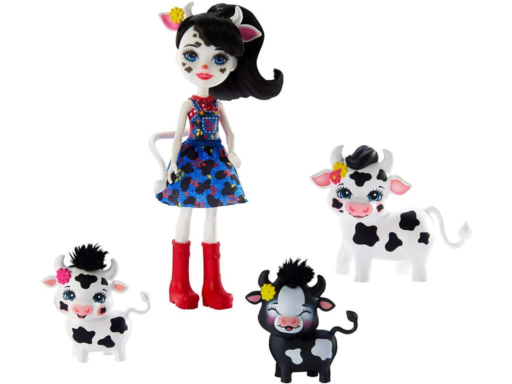 Enchantimals Muñeca Cambrie Y Vaca Ricotta Mattel GJX44 3 Enchantimals Muñeca Cambrie Y Vaca Ricotta Mattel GJX44