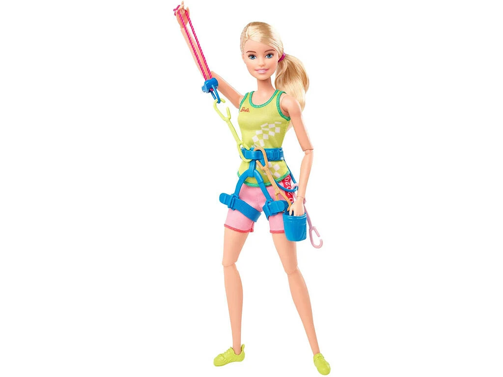 Barbie Olimpiadas Escaladora Mattel GJL75 3 Barbie Olimpiadas Escaladora Mattel GJL75