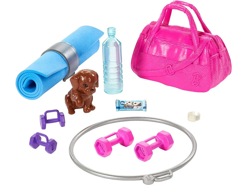 Barbie Bienestar Gimnasio Con Perrito Y Accesorios Mattel GJG57 6 Barbie Bienestar Gimnasio Con Perrito Y Accesorios Mattel GJG57 - Imagen 4