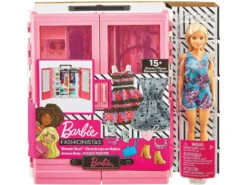 Barbie Super Armario Con Muñeca Y Accesorios Mattel GBK12