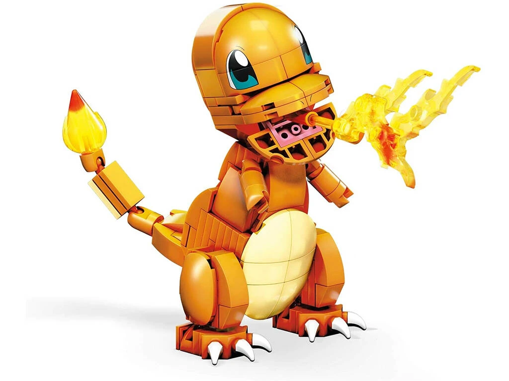 Pokémon Mega Construx Charmander Mattel GKY96 5 Pokémon Mega Construx Charmander Mattel GKY96 - Imagen 3