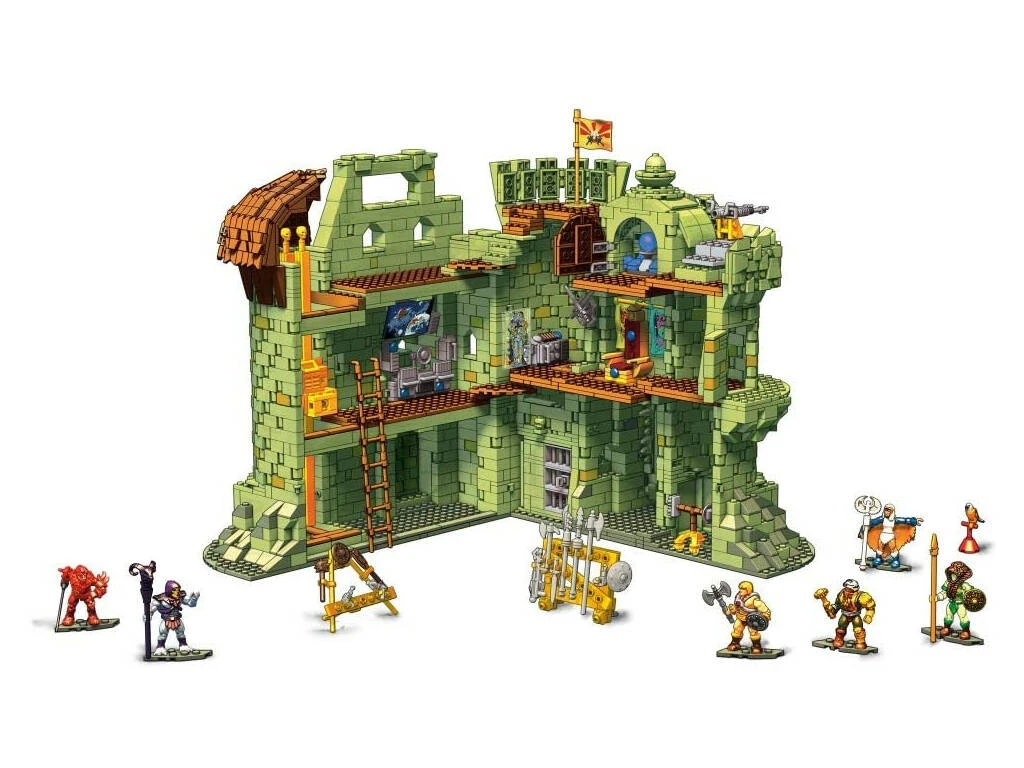 Másters Del Universo Mega Construx Castillo Grayskull Con Figuras Mattel GGJ67 4 Másters Del Universo Mega Construx Castillo Grayskull Con Figuras Mattel GGJ67 - Imagen 2