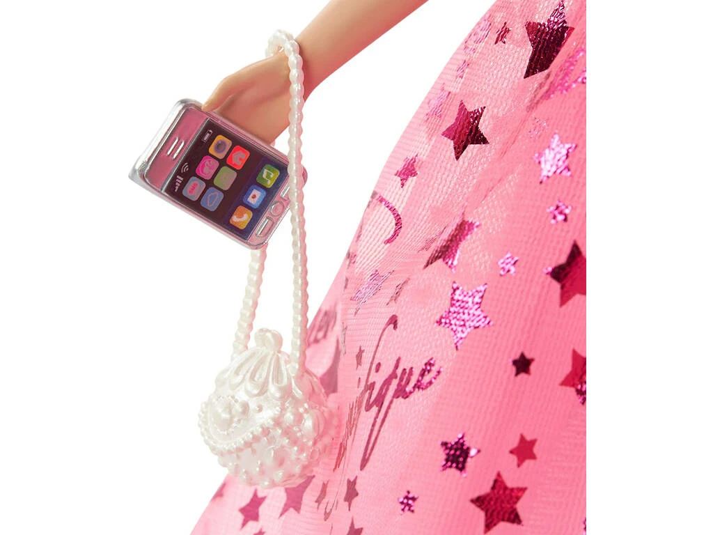 Barbie Princesa Deluxe Rosa Mattel GML76 6 Barbie Princesa Deluxe Rosa Mattel GML76 - Imagen 4