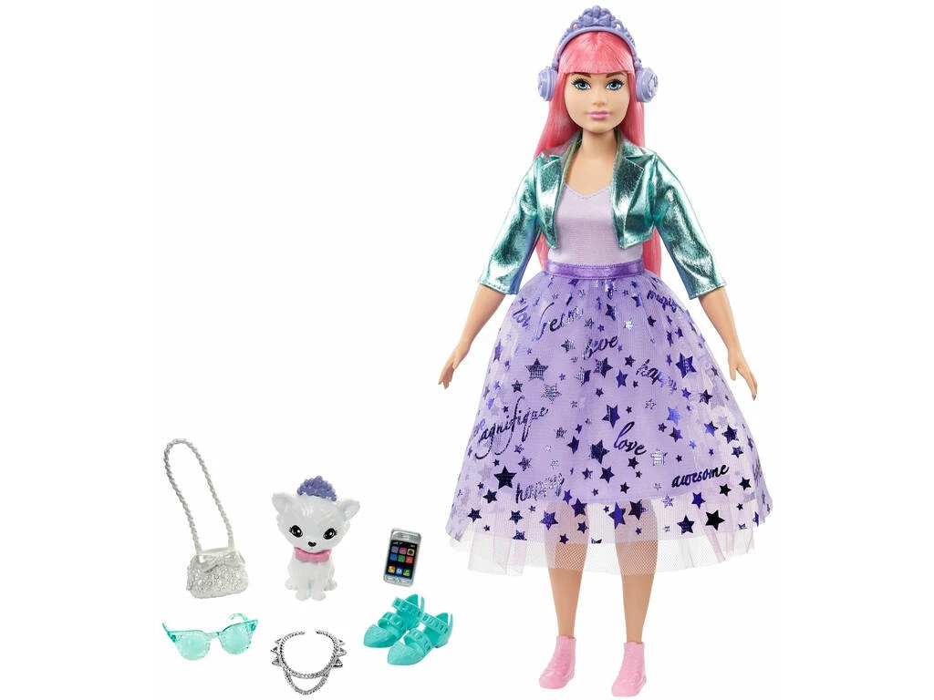 Barbie Princess Adventure Con Mascota Y Accesorios Mattel GML77 3 Barbie Princess Adventure Con Mascota Y Accesorios Mattel GML77