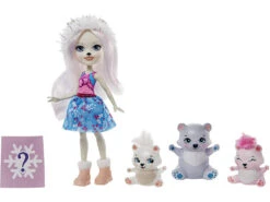 Enchantimals Oso Polar Y Familia Mattel GJX47