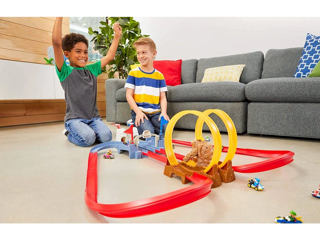 Hot Wheels Mario Kart Pista Castillo Del Caos De Bowser Mattel GNM22 12 Hot Wheels Mario Kart Pista Castillo Del Caos De Bowser Mattel GNM22 - Imagen 10