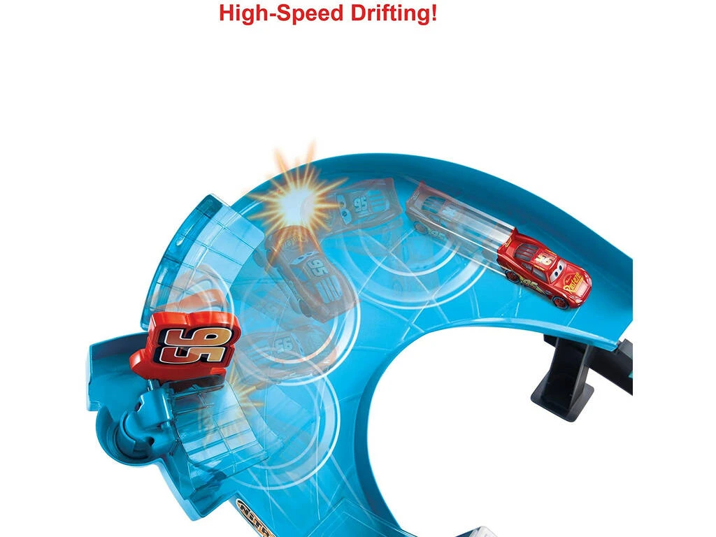 Cars RustEze Doble Circuito De Carreras Mattel GNW06 5 Cars RustEze Doble Circuito De Carreras Mattel GNW06 - Imagen 3