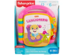 Fisher Price Libro Aprendizaje Interactivo Rosa Mattel DLF23