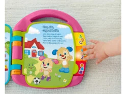 Fisher Price Libro Aprendizaje Interactivo Rosa Mattel DLF23 -Mattel Tienda De Ventas 1999954308g02