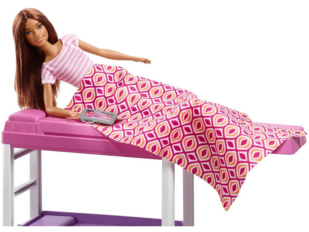 Barbie Mobiliario Dormitorio Mattel FXG52 6 Barbie Mobiliario Dormitorio Mattel FXG52 - Imagen 4