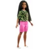 Barbie Fashionista Camiseta Neón Leopardo Mattel GYB00 -Mattel Tienda De Ventas 1999957339g00