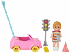 Barbie Skipper Muñeca Con Coche De Juguete Mattel GRP17