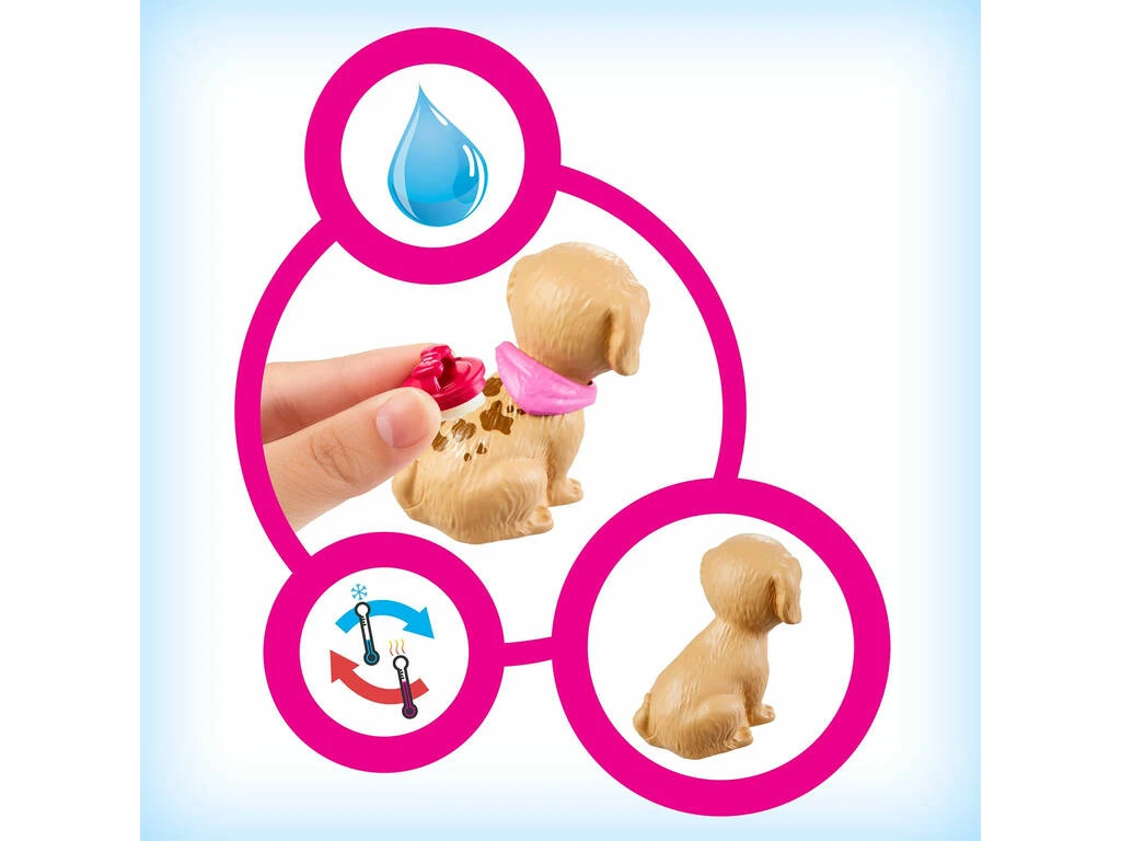 Barbie Con Tienda De Mascotas Mattel GRG90 8 Barbie Con Tienda De Mascotas Mattel GRG90 - Imagen 6