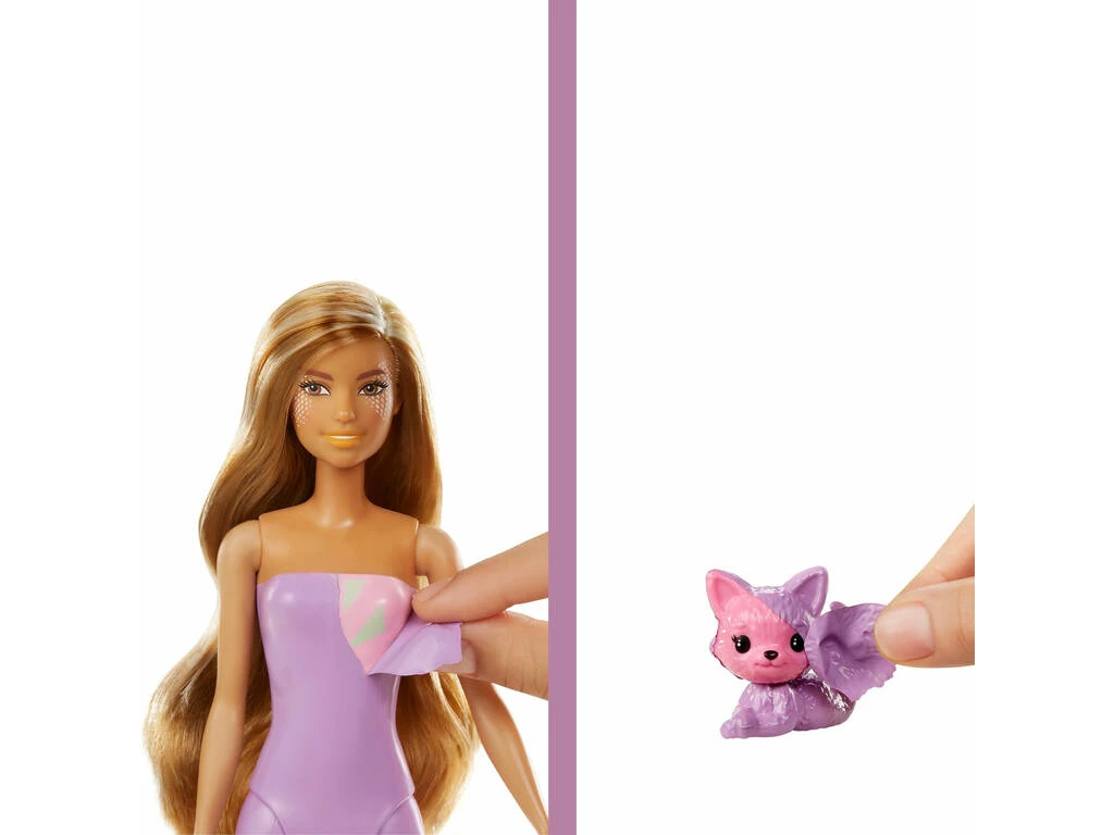 Barbie Muñeca Color Reveal Sirena Mattel GXV93 7 Barbie Muñeca Color Reveal Sirena Mattel GXV93 - Imagen 5