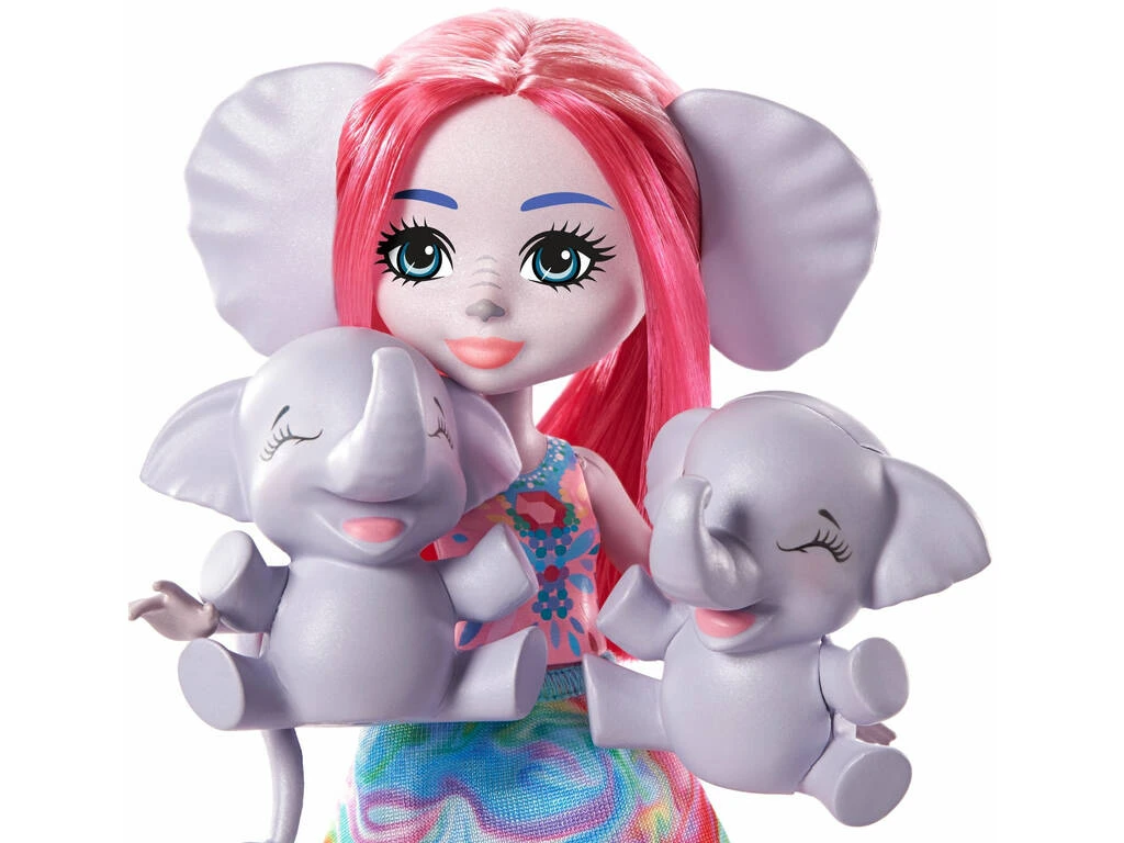 Enchantimals Familia Esmeralda Elephant Mattel GTM30 5 Enchantimals Familia Esmeralda Elephant Mattel GTM30 - Imagen 3