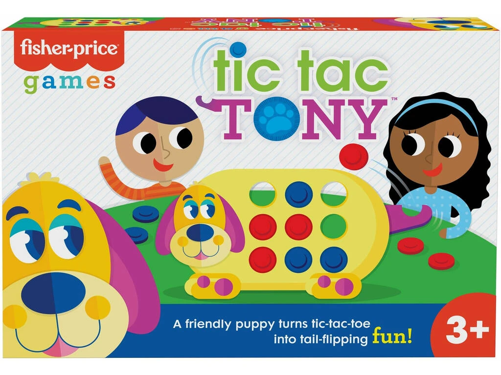 Juego Fisher Price Tic Tac Tony Mattel GWN53 4 Juego Fisher Price Tic Tac Tony Mattel GWN53 - Imagen 2