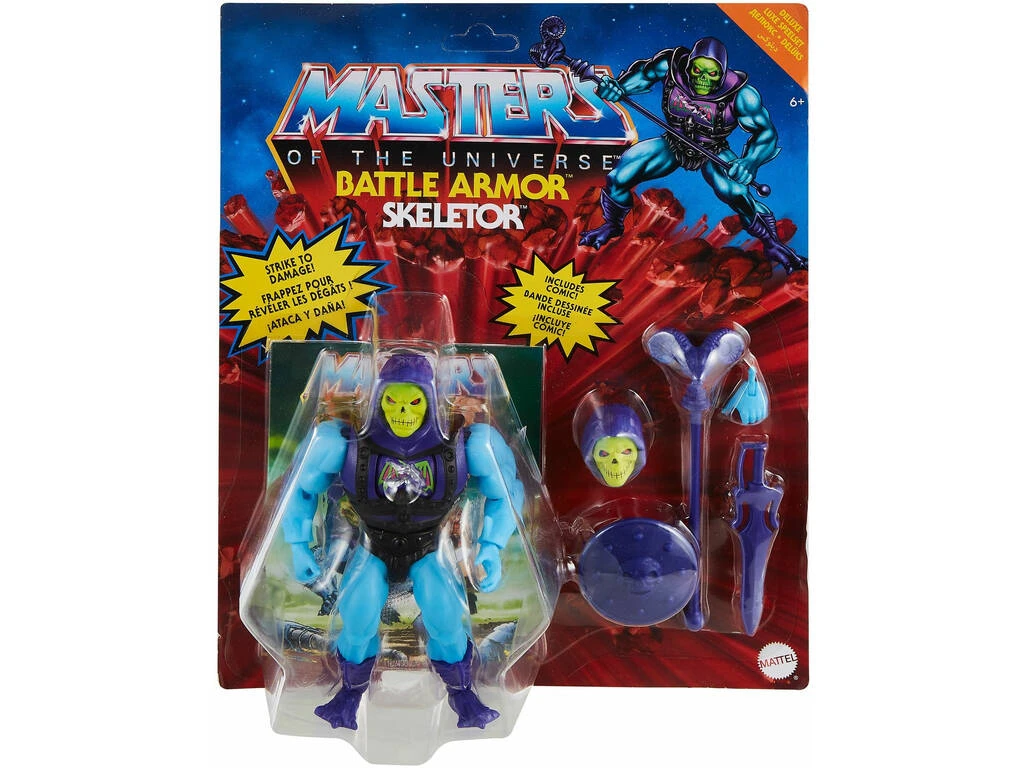 Masters Del Universo Figura Deluxe Skeletor Mattel GVL77 4 Masters Del Universo Figura Deluxe Skeletor Mattel GVL77 - Imagen 2