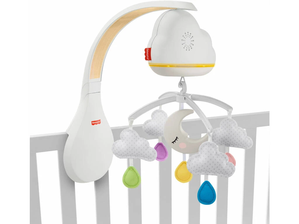 Fisher Price Móvil Proyector Calming Clouds Mattel GRP99 4 Fisher Price Móvil Proyector Calming Clouds Mattel GRP99 - Imagen 2