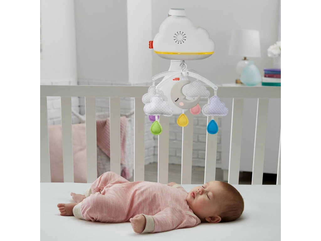Fisher Price Móvil Proyector Calming Clouds Mattel GRP99 6 Fisher Price Móvil Proyector Calming Clouds Mattel GRP99 - Imagen 4