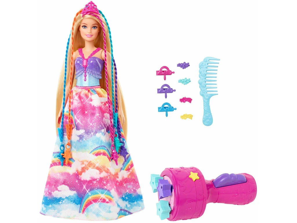 Barbie Princesa Trenzas Mattel GTG00 3 Barbie Princesa Trenzas Mattel GTG00