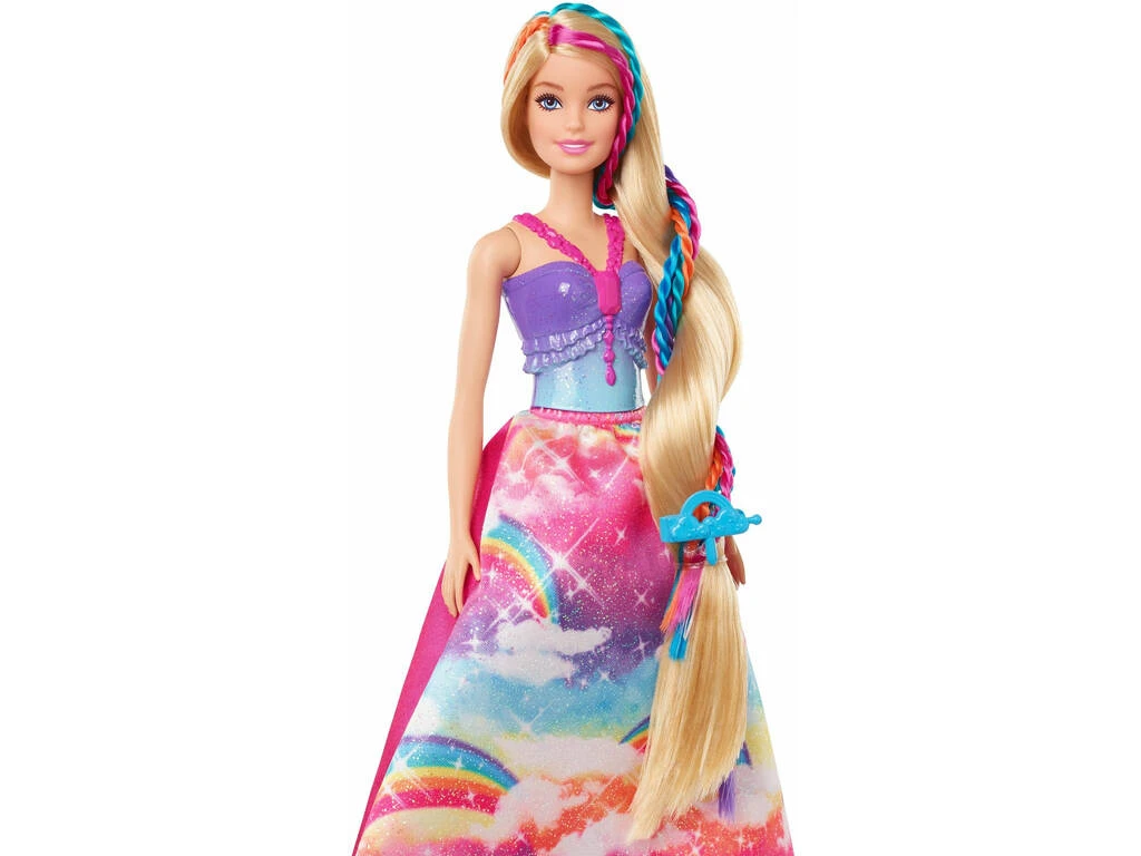 Barbie Princesa Trenzas Mattel GTG00 7 Barbie Princesa Trenzas Mattel GTG00 - Imagen 5