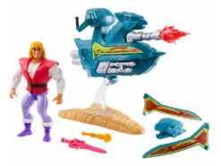 Masters Del Universo Vehículo Sky Sled Con Figura Retro Príncipe Adam Mattel GPP30 -Mattel Tienda De Ventas 1999957794g03