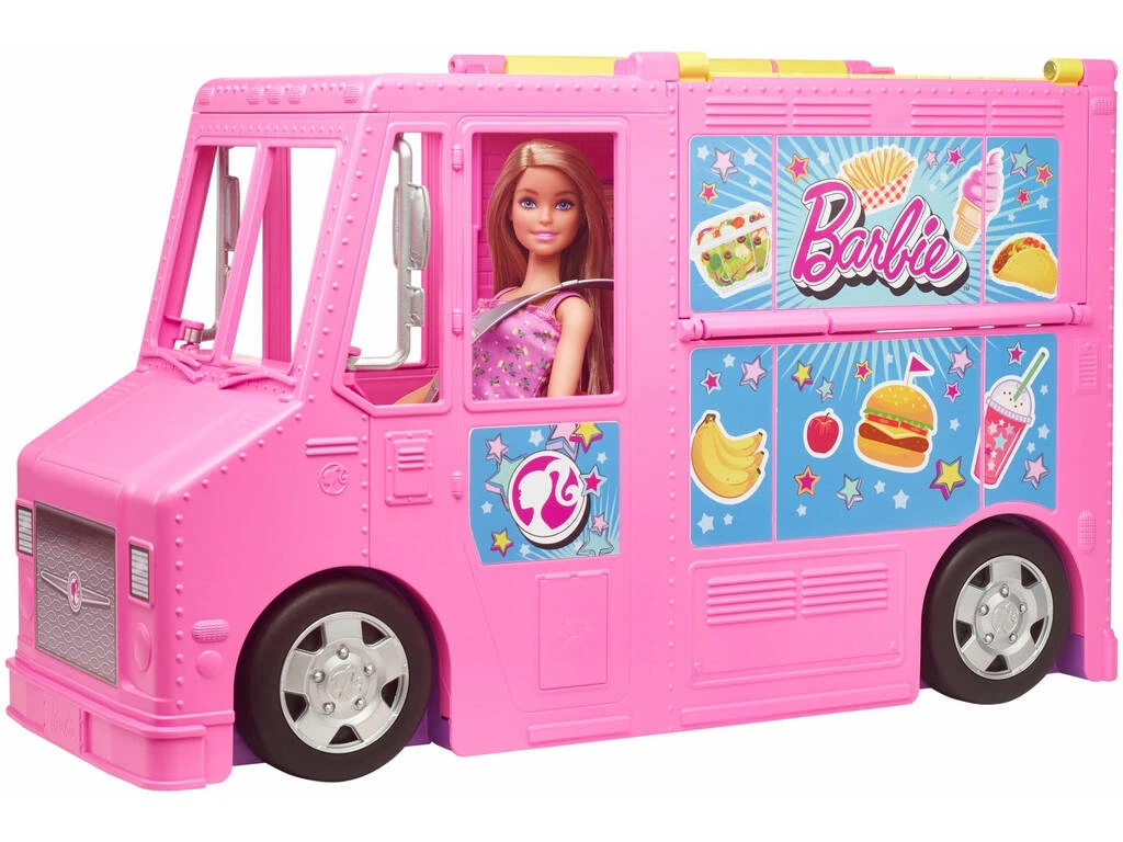 Barbie Y Hermanas Vehículo Restaurante Con Accesorios Mattel GWJ58 8 Barbie Y Hermanas Vehículo Restaurante Con Accesorios Mattel GWJ58 - Imagen 6