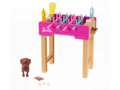 Barbie Mobiliario Exterior Futbolín Mattel GRG77