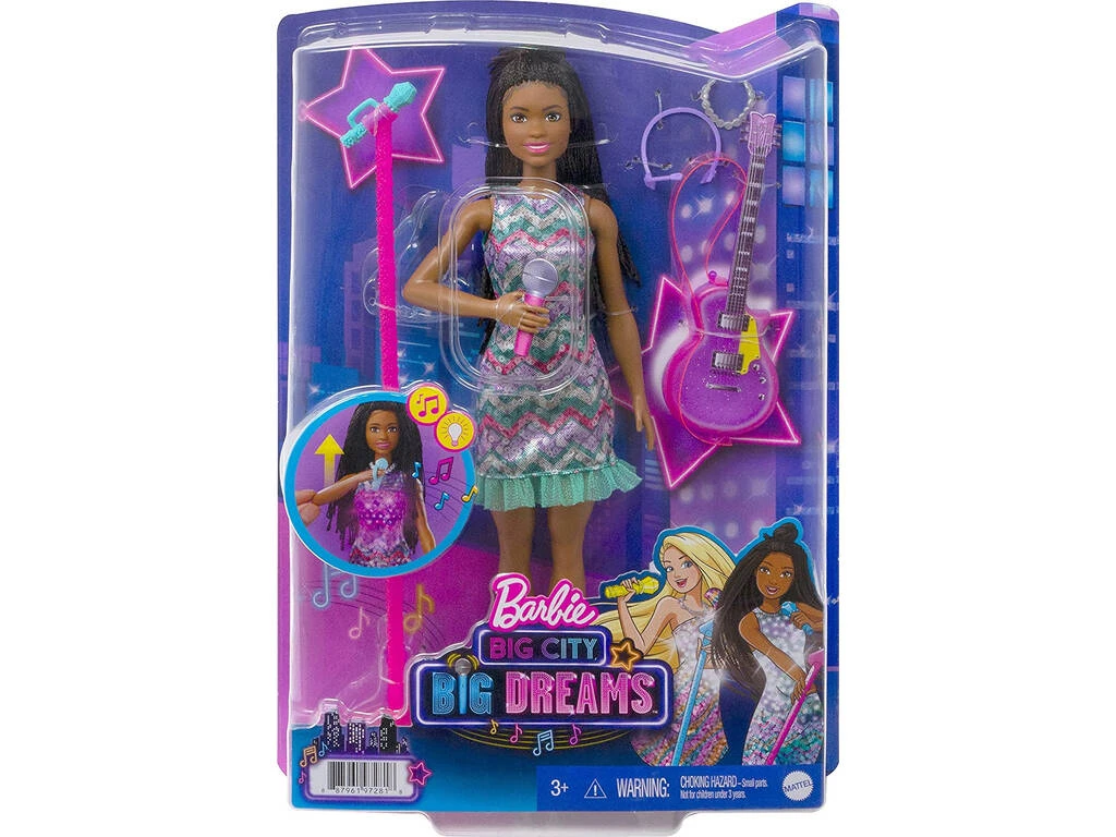Barbie Brooklyn Música Mattel GYJ24 6 Barbie Brooklyn Música Mattel GYJ24 - Imagen 4