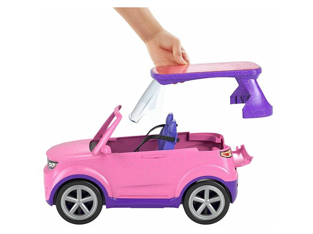 Barbie Big City Big Dreams Coche Musical Mattel GYJ25 6 Barbie Big City Big Dreams Coche Musical Mattel GYJ25 - Imagen 4