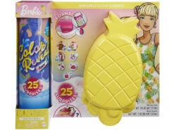 Barbie Muñeca Color Reveal Con Espuma Piña Mattel GTN17